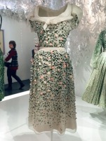 Christian Dior // jardins Dior : Robe Vilmorin 1952 - ligne sinueuse